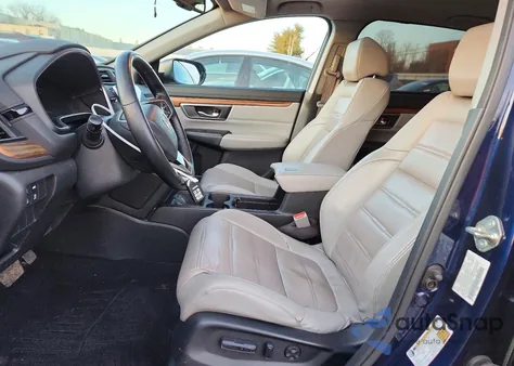 2018 Honda Cr-V Exl из США, поврежденный, VIN 7FARW2H89JE029841